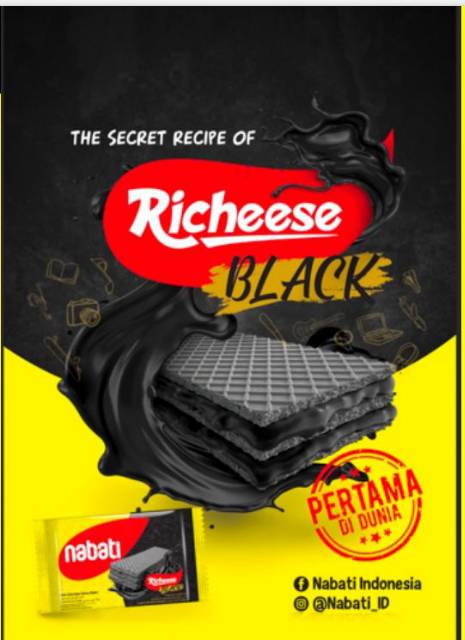 Terbaru Wafer richeese nabati BLACK