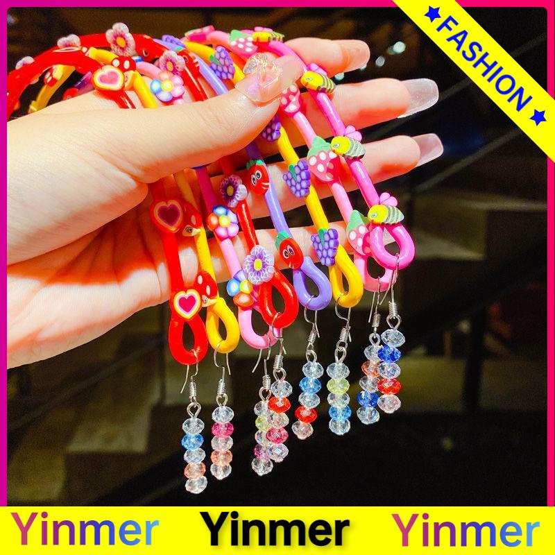 COD✨ Fashion Children Twist Braid Curling Stick Hair Clip Kids Dirty Braid Curler Color Braiding Hair Tie Girl Hair Accessories-Yinmer