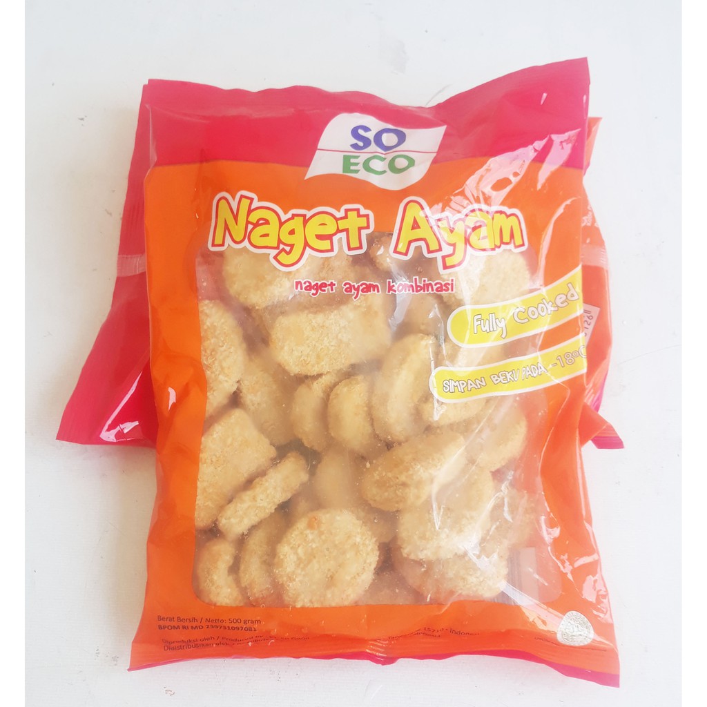 

Chicken Nugget / So Eco Naget Ayam 500 gram