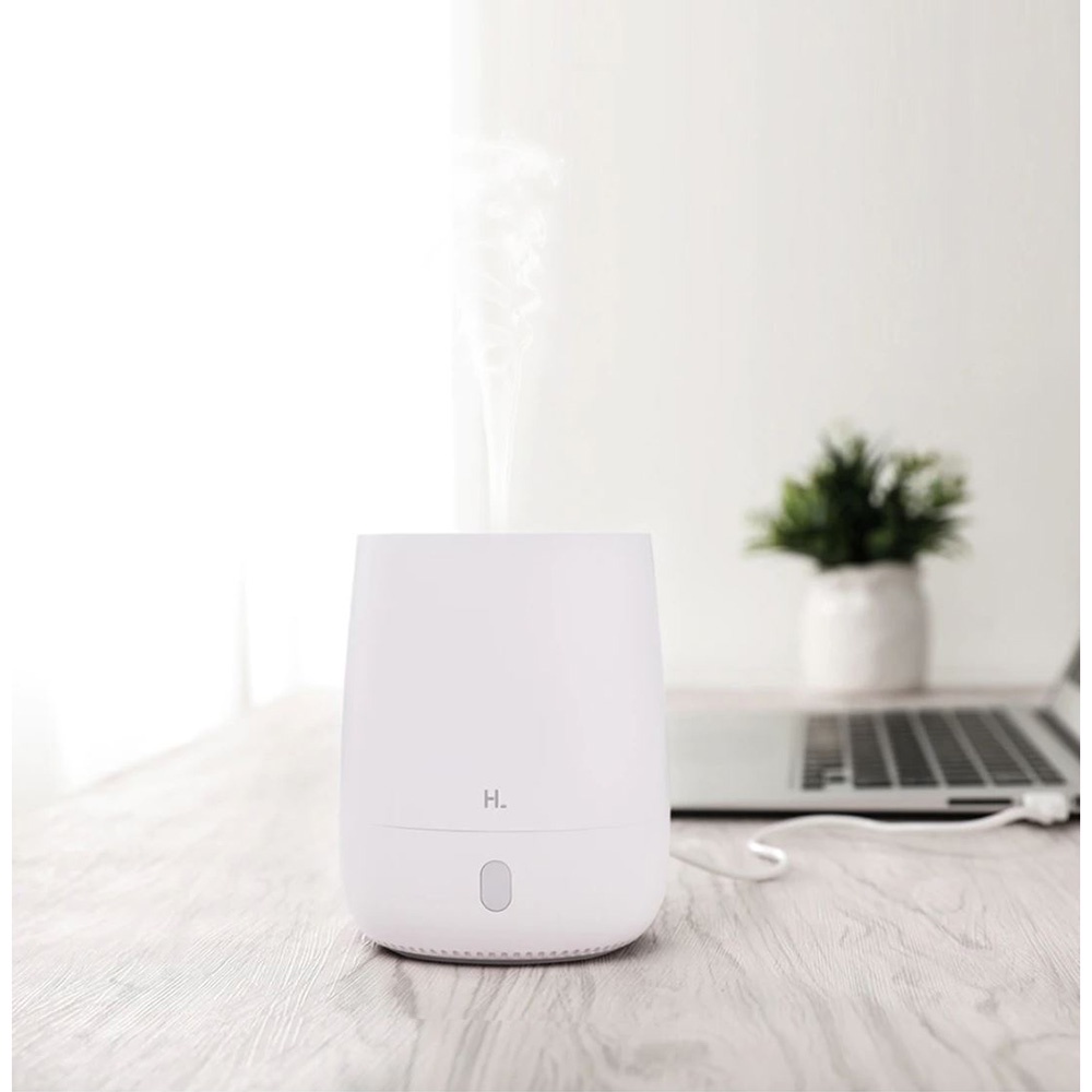 Happy Life Air Humidifier Aromatherapy Oil Diffuser RGB Light 120ML - HL-EOD01 - White