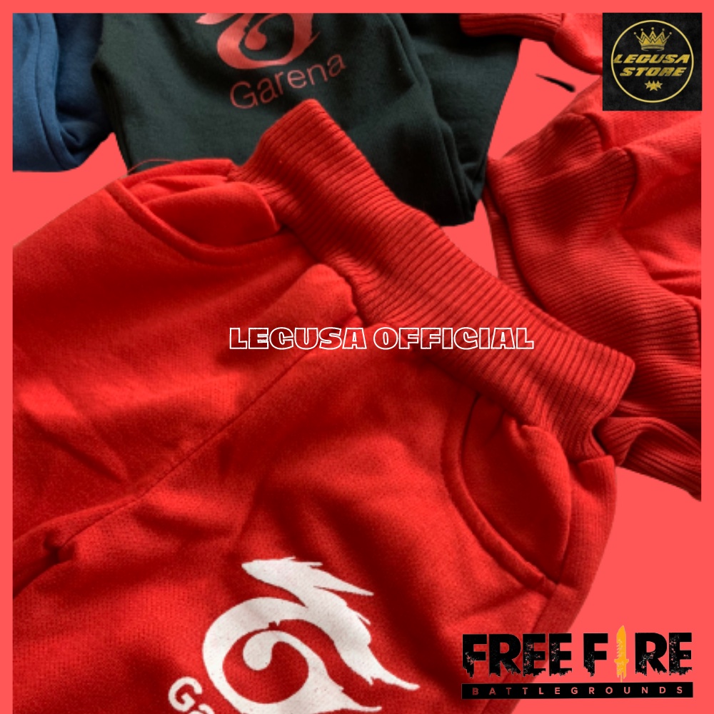 Setelan Sweater Hoodie Free Fire