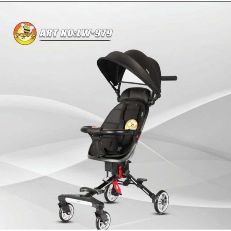 Magic Stroller Pacific Beban Max 30 kg Bisa Dilipat Lw979