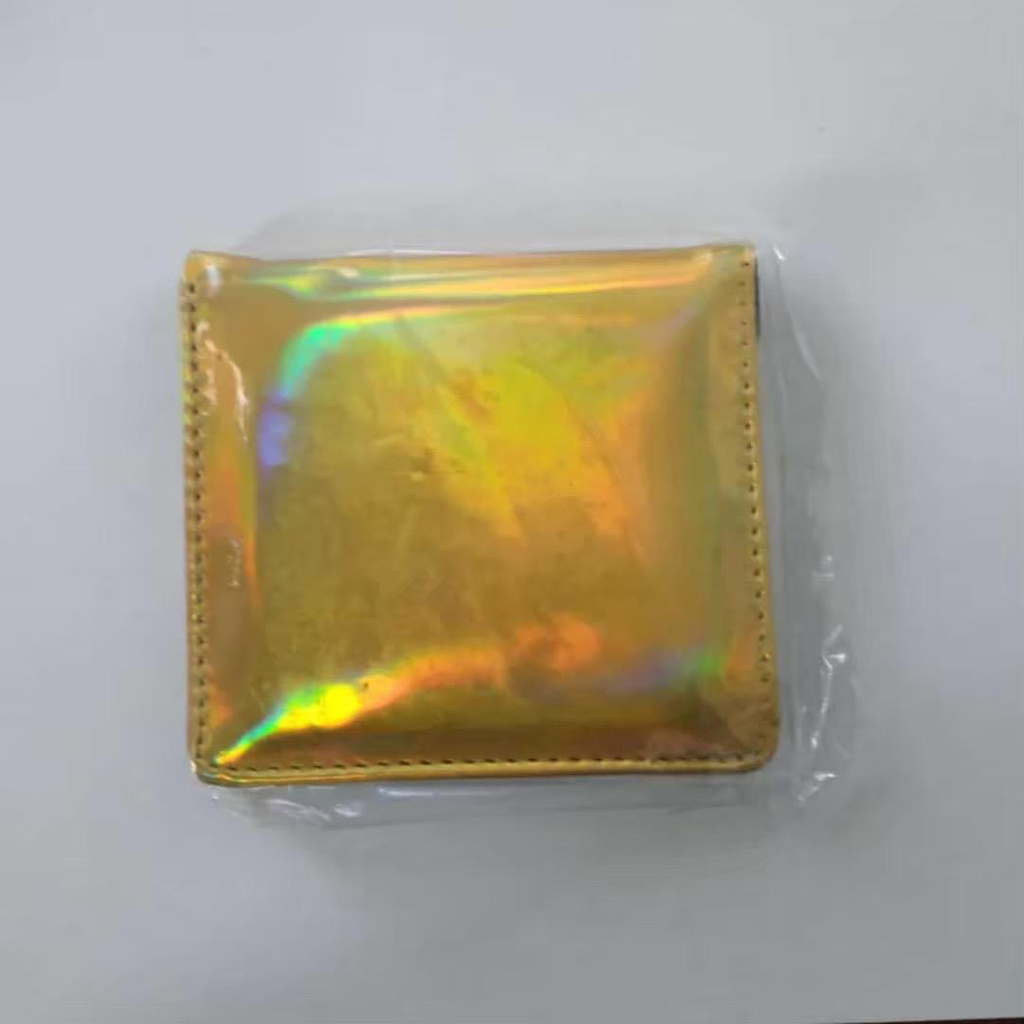 CIDOT_ID HOLOGRAM LASER - Dompet lipat Premium wanita terbaru hologram dompet kartu holo metalik dompet card holder murah