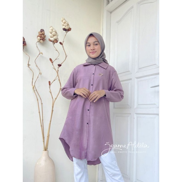 ATASAN SHAKILA // BAHAN BOTTEGA TUNIK // BAJU WANITA TERLARIS // SAHKILA TUNIK MATERIAL IMPOR