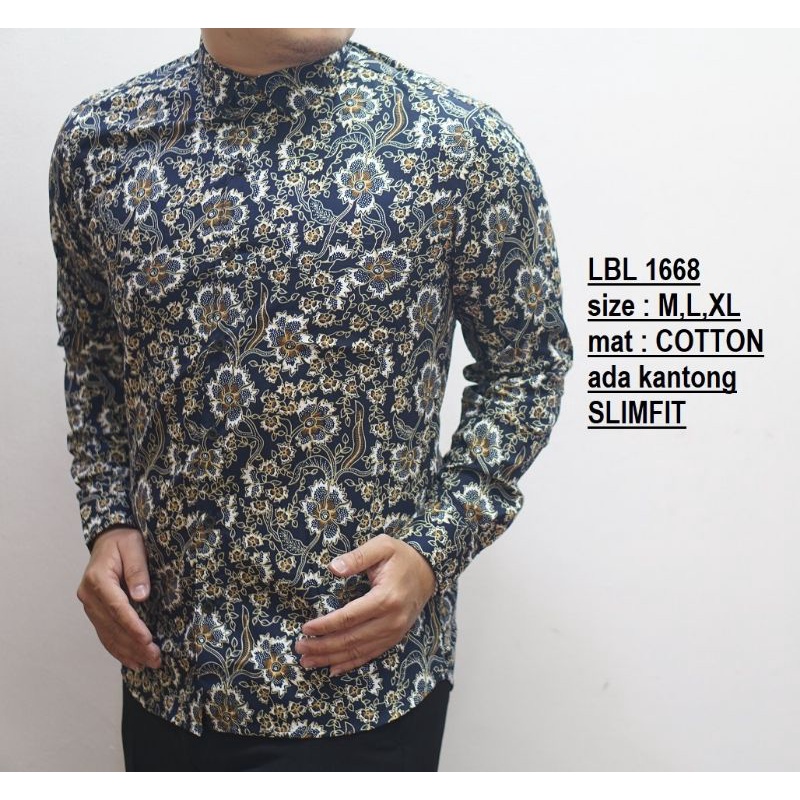 kemeja batik kualitas premium highquality cotton