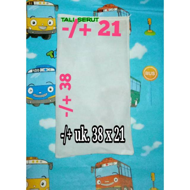 

Dustbag -/+ uk. 38 x 21 Putih TEBAL