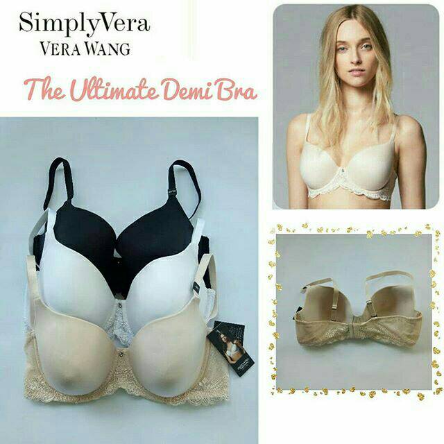 [GRIYA HAPSARI] bra Simply Vera By Vera Wang Big Size 36D 38B 38C 38DD 40C