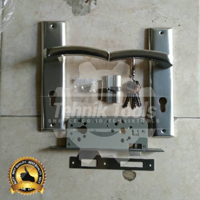 Sepaket Gagang Pintu SES / Handel Pintu SES / Kunci Pintu SES / Handel Pintu / Gagang Pintu