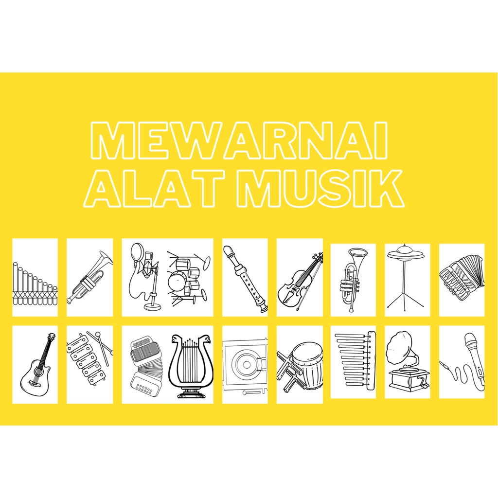 

MEWARNAI ALAT MUSIK