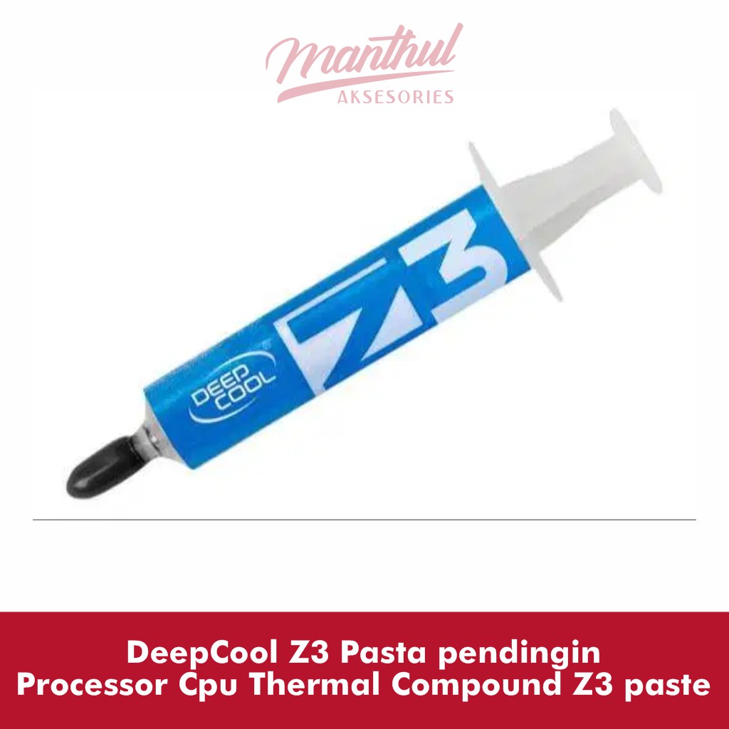 DeepCool Z3 Pasta pendingin Processor Cpu Thermal Compound Z3 paste