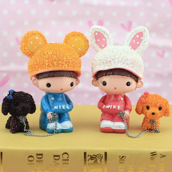 MINIATUR PAJANGAN BONEKA +ANJING (2648)