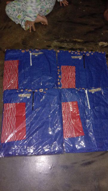 Tunic Dianytha Lapis / Tunik Batik Cantik Murmer / Seragam Batik Kerja Kantor Batik Terbaru