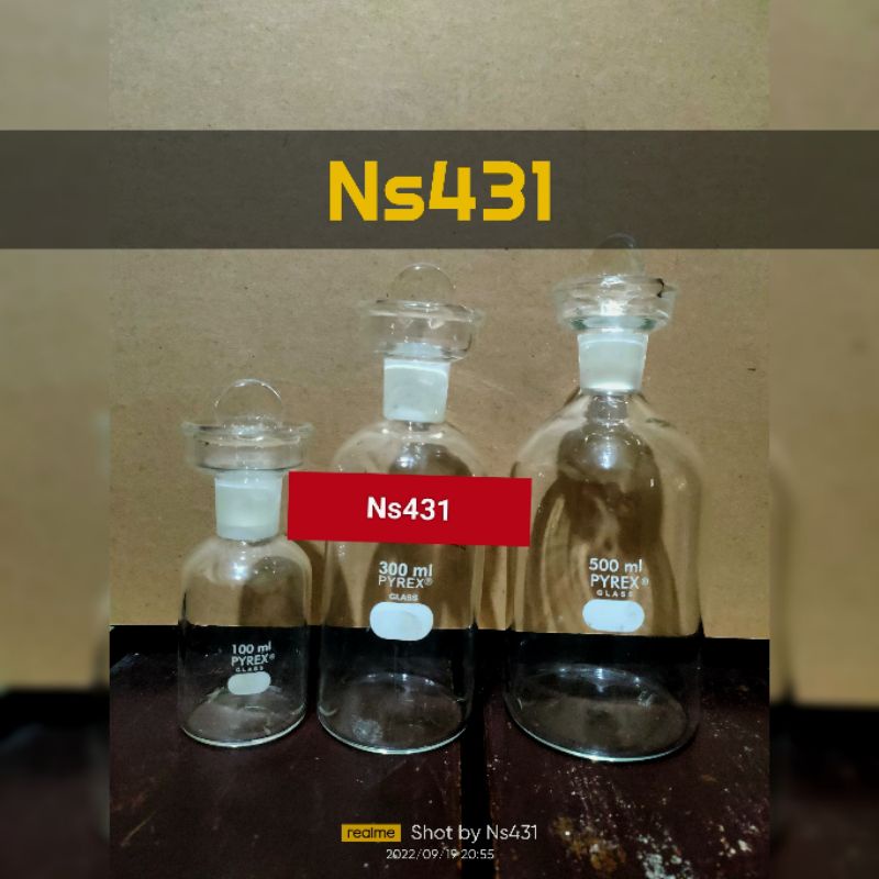 botol bod winker 300ml pyrex / botol bod 300 ml pyrex