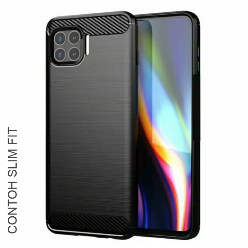 Case Oppo Reno 7 7Z 5G AERO AutoFocus SlimFit Black Macaron Anti Crack Anti Shocking OEM Anti Selip