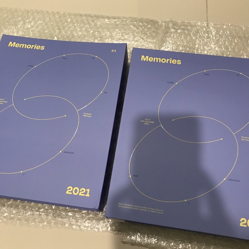 [READY STOCK] SHARING DVD MEMORIES 2021 BTS RM JIN JUNGKOOK V TAEHYUNG PHOTOCARD