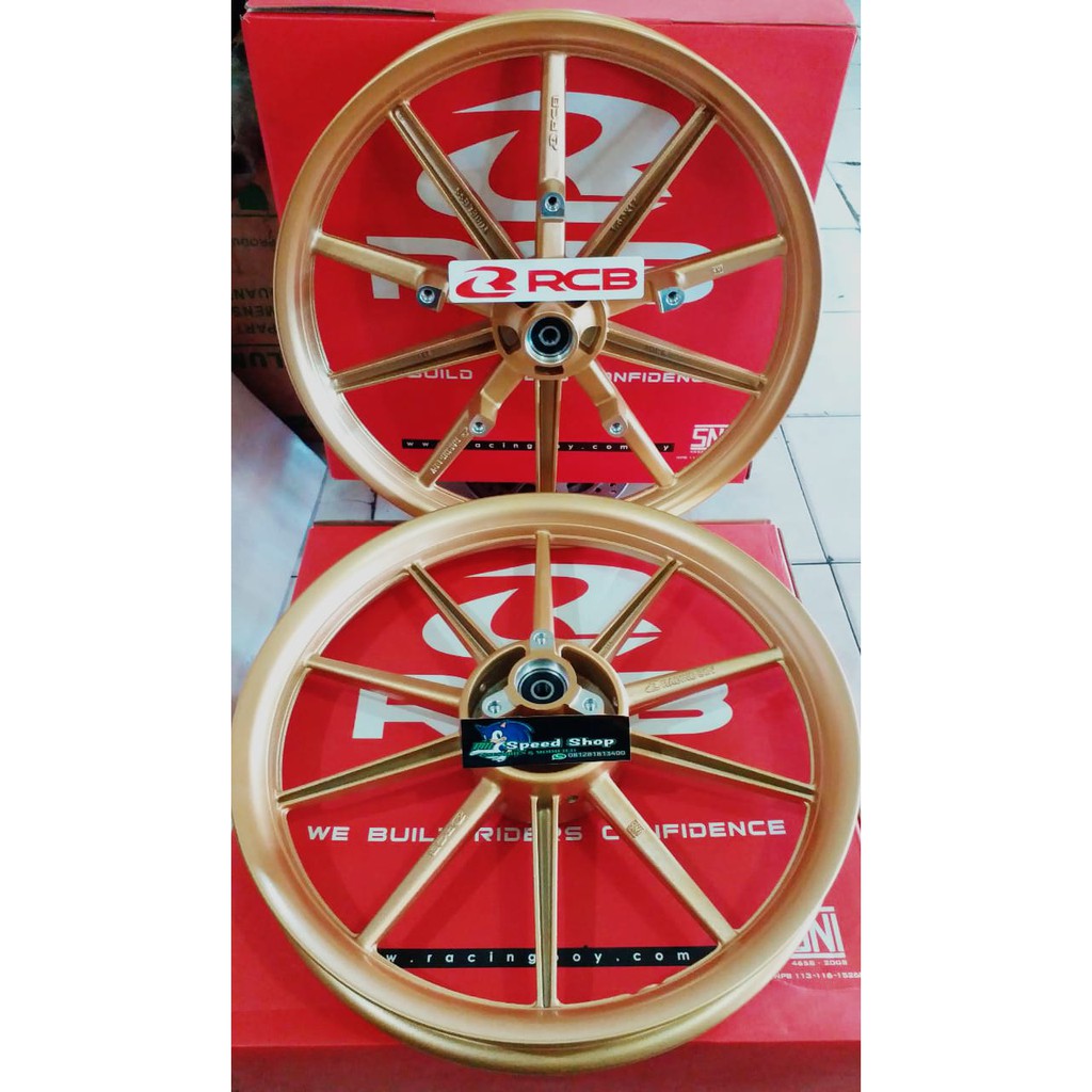 Velg RCB SP811 Palang 10 Gold SATRIA FU