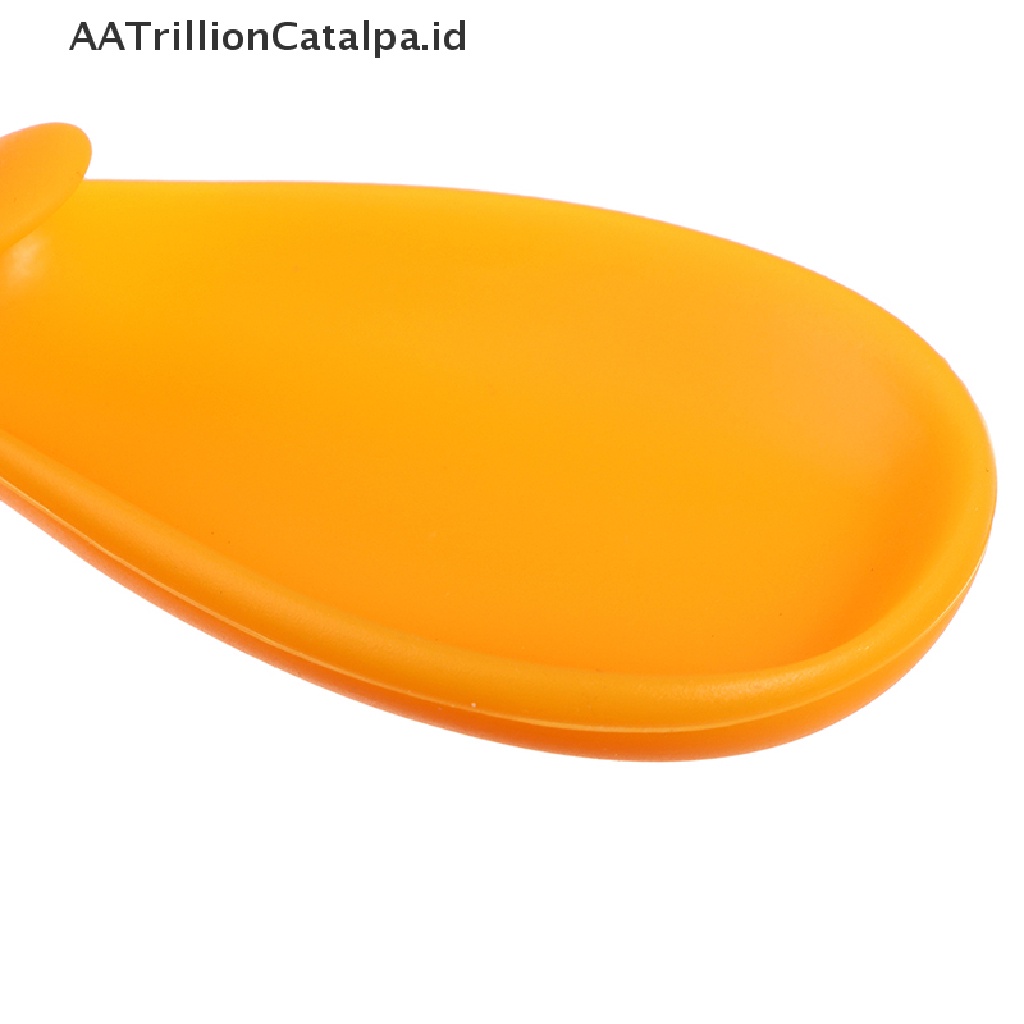 (AATrillionCatalpa) Holder Kantong Teh Bentuk Kelinci 5 Slot Bahan Silikon Warna Permen