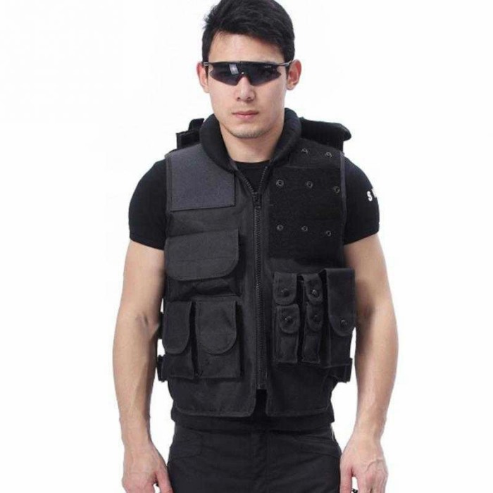 Rompi Airsoft Gun CS Tactical Vest Combat 800D