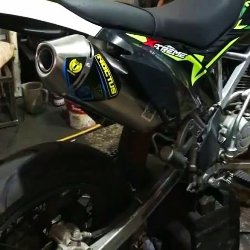 KNALPOT NORIFUMI NOCTUS T5 KLX 150 CRF 150 WR 155 KLX150 CRF150 WR155 STAINLESS ORIGINAL                                     not t3 n4 rv1 n4 shorty nf evo t1 xr1 xr 1 rocket4 rocket 4 torc toch tog toug jump-KLX 150 BF