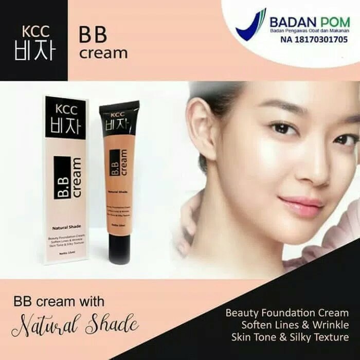 KCC BB CREAM BPOM NATURAL SHADE BEST SELLER