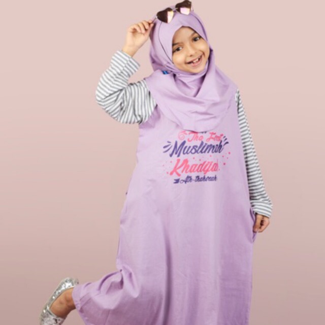  Gamis  Anak Muslim The First Muslimah Khadijah Gamis  