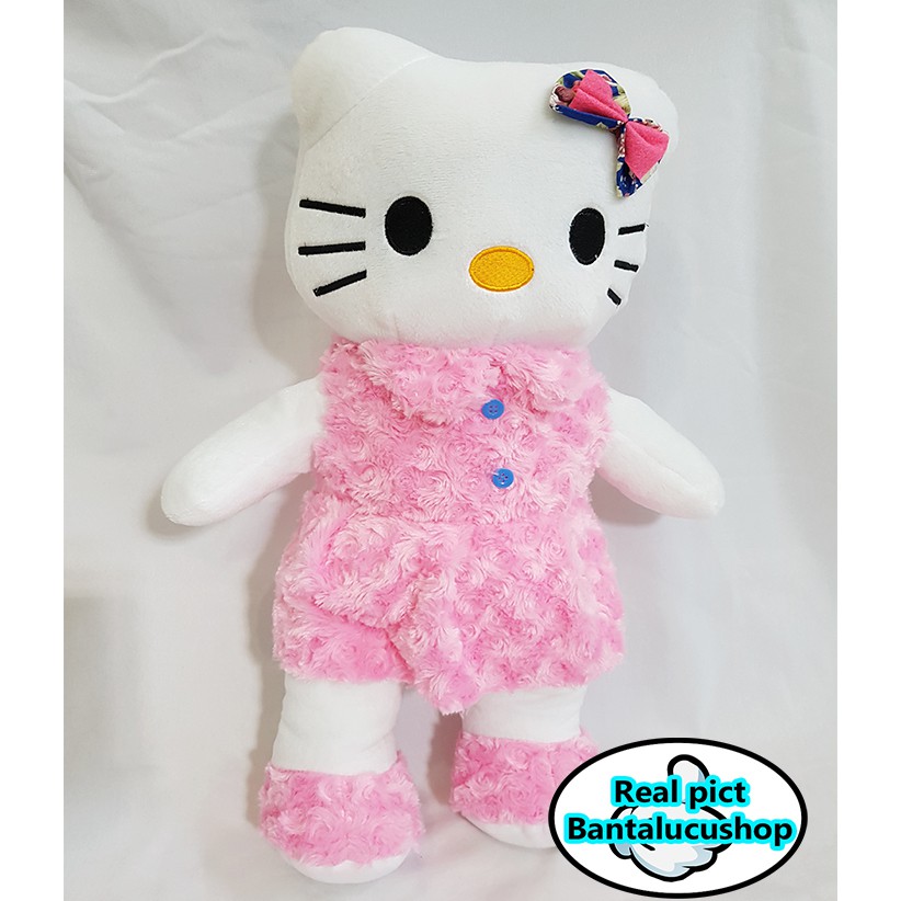 Boneka hello kitty Berdiri Bahan Snail L T60CM