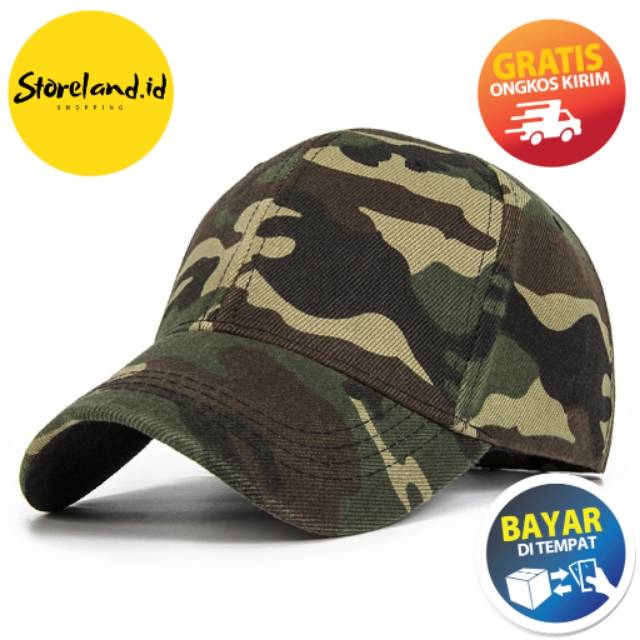 Topi Trucker Baseball Army