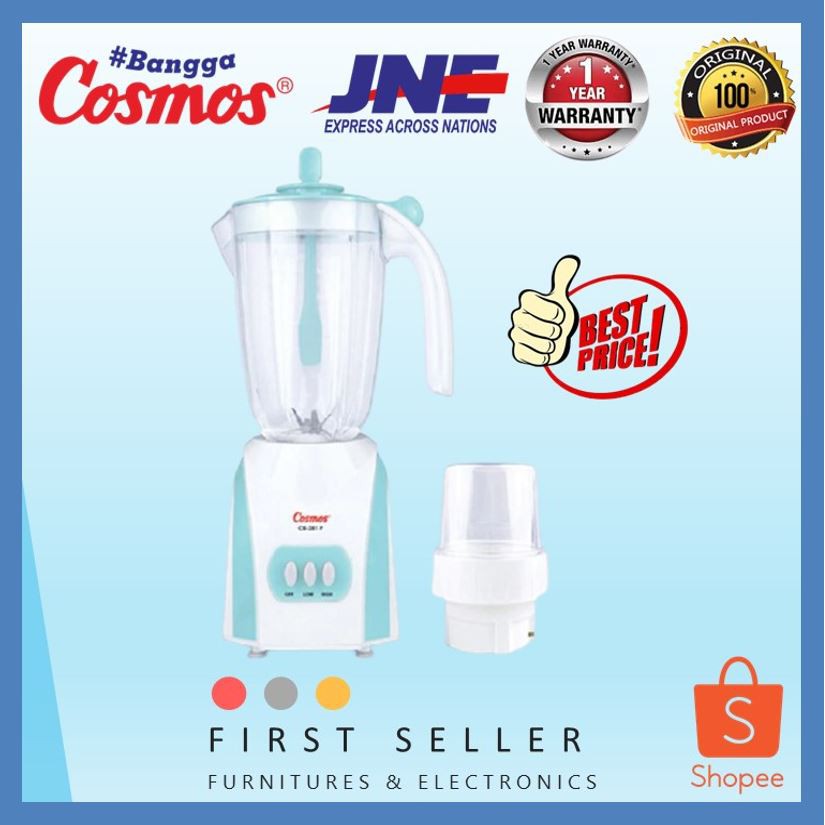 BLENDER PLASTIK COSMOS CB-281 P / CB281P / CB 281P ( 2 LITER ) ORIGINAL ORI 100% TERMURAH !