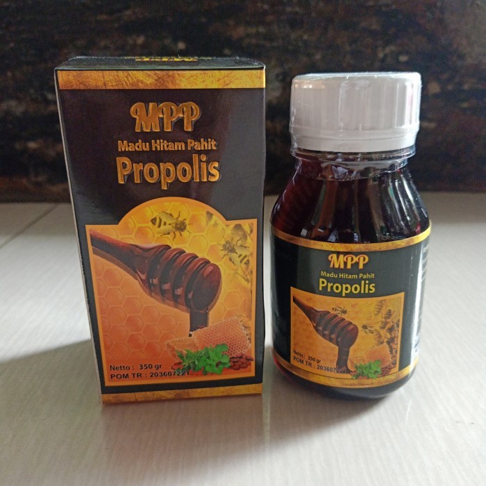 

Madu Hitam Pahit Propolis Mujarob