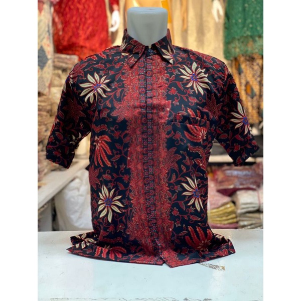 Jual KEMEJA BATIK LENGAN PENDEK MASA KINI TERMURAH DAN TERLENGKAP Shopee Indonesia