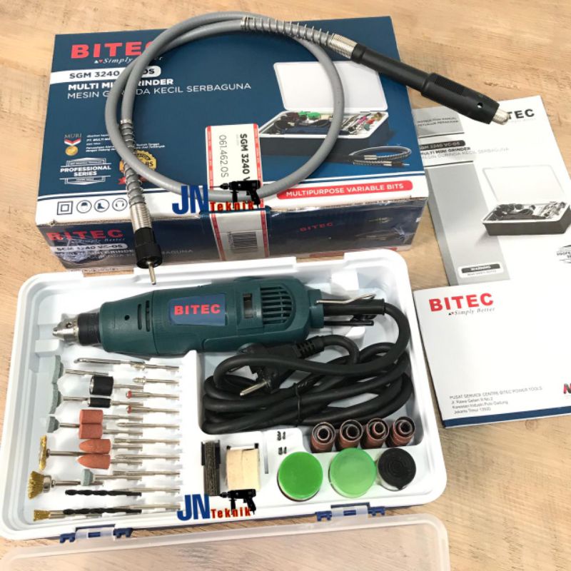 MINI DIE GRINDER TUNER SET BITEC SGM 3240 VC MULTI MINI GRINDER BITEC SGM 3240 VC MESIN BOR LURUS 6M