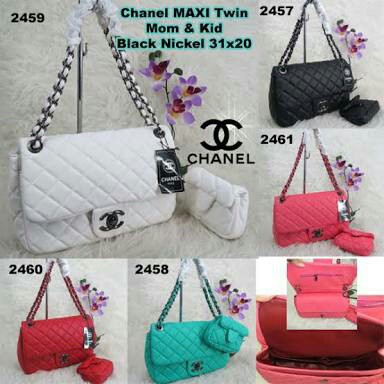 tas import branded termurah  Chanel Maxi Lokal (sintesis) tanpa dompet kecil  -