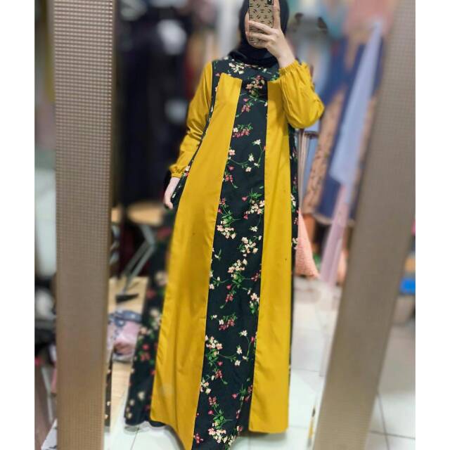 Dress Panjang Hijab Wanita