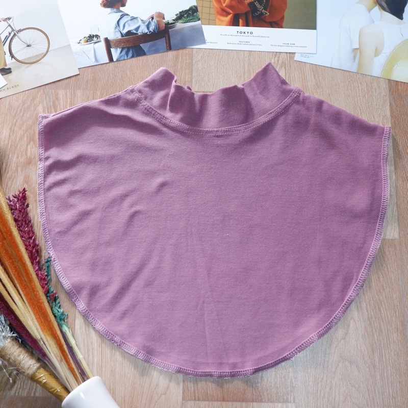 Manset Leher Bahan Kaos Termurah-Plum