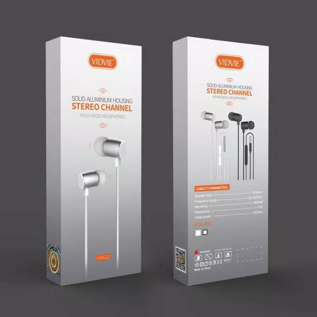 Vidvie HS622 Headset/Earphone Solid Aluminium Housing