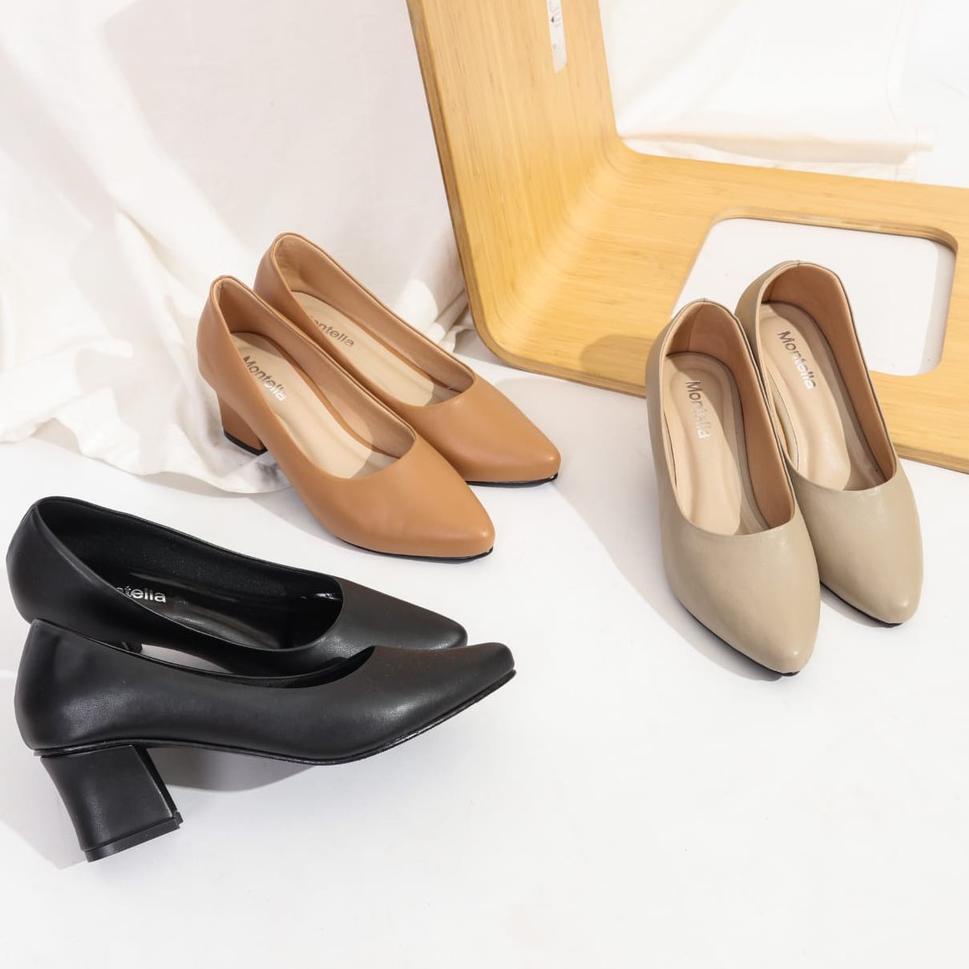 Harga Spesial.. MONTELLA - Sepatu Wanita Ghea Heels