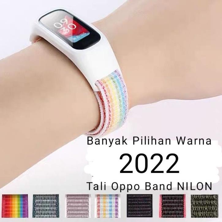 Model Baru.. Strap Oppo Band Nilon Tali Jam Oppo Band untuk Pengganti Tali Jam Olahraga Kesehatan