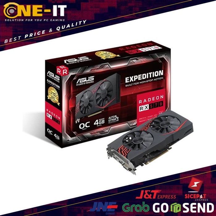 VGA/GPU Asus EXPEDITION RX 570 4GB OC