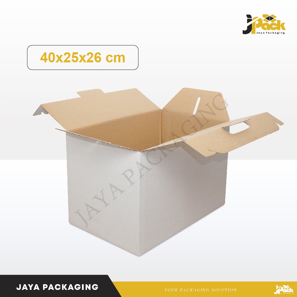 

Box Packing 40x25x26 cm Jinjing (Archi) Kardus/kartonPolos/buah/hampers/parcel/parcell/lebaran/iedmubarak