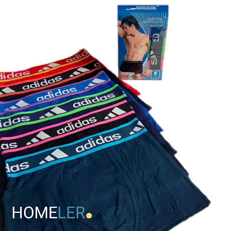 Celana Dalam Pria Dewasa (1 Box Isi 3 Pcs) / Celana Dalam Pria Boxer / Cd Sempak Boxer Pria