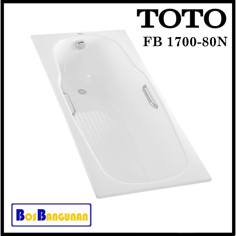 Bathtub Toto Fb 1700 80n Bak Mandi Shopee Indonesia