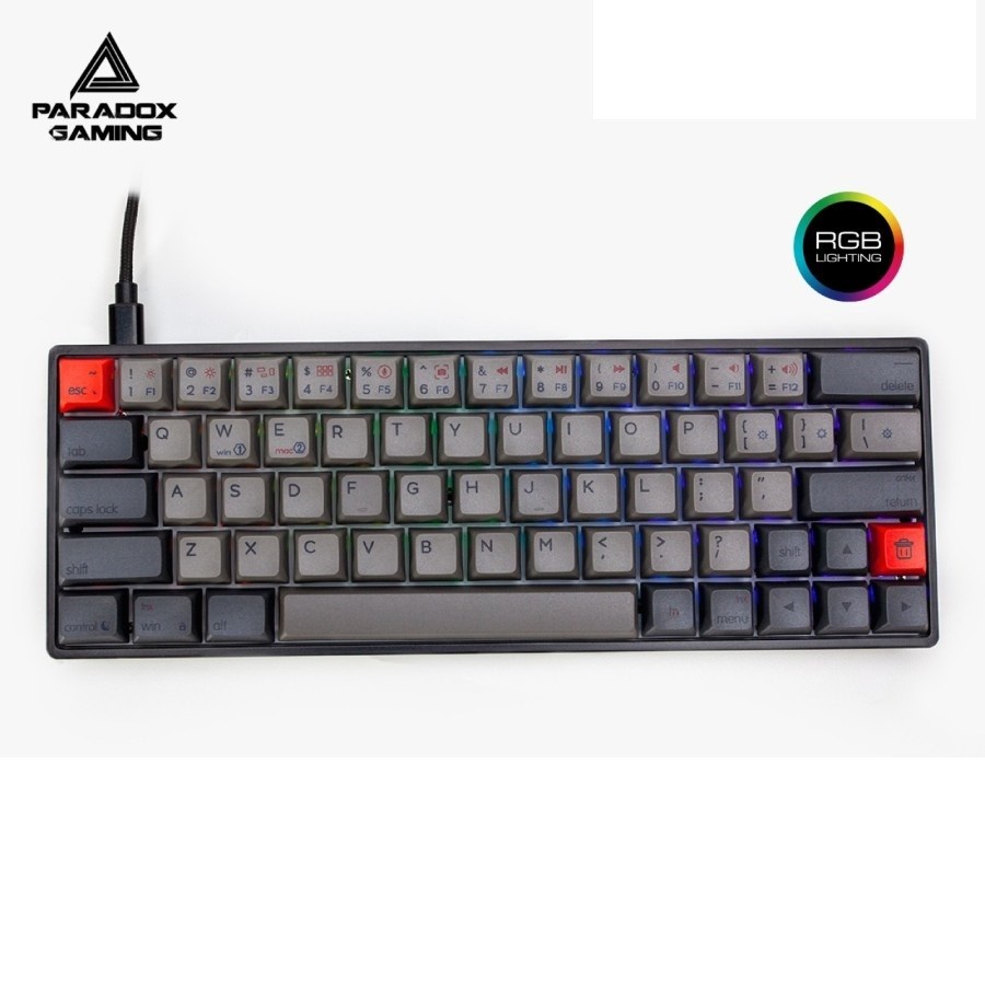 Paradox Gaming GH64 GSA Mechanical Gaming Keyboard