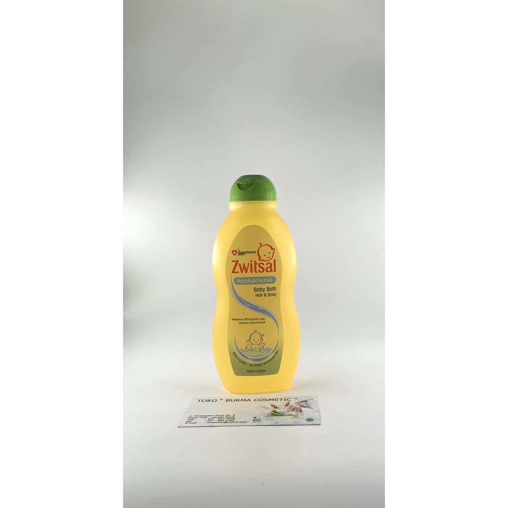 ZWITSAL BABY BATH HAIR &amp; BODY ANTIBACTERIAL 200 ML