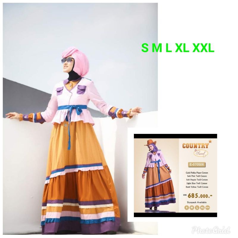 Gamis Sale Esme Country Sweet (E-070506)