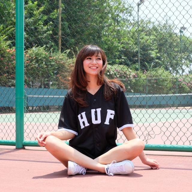 JERSEY BASEBALL HUF  BAJU BASEBALL  KAOS HIPHOP