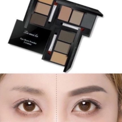 LAMEILA 3 Color Eyebrow Powder LS 3605