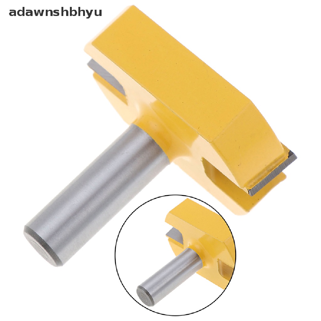 Adawnshbhyu New1/2&quot; Shank 2-1/4&quot; Bottom Cleaning Router Bit Alat Pemotong Milling Woodworking