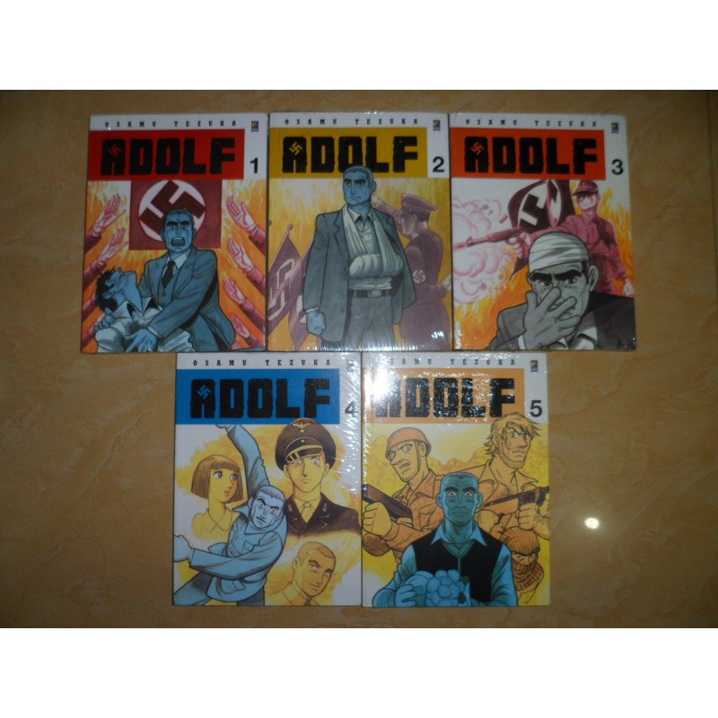 Komik Adolf 1-5 Tamat Segel Baru ( Osamu Tezuka )
