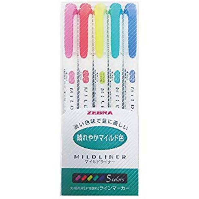 

Zebra Mildliner Bright/Radiant/Green Pack (bukan brush)