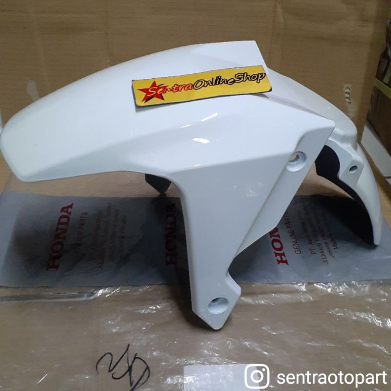 spakbor slebor depan front fender honda adv putih original hgp 61100k0wn00rsw